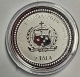 2019 Scottsdale Mint 1oz Samoa Seahorse BU