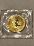 1983 Canada 1/10oz Gold Maple Leaf Coin in Sleeve