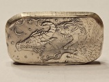 Hayleybug Mint 2oz Silver Dragon Dream Bar