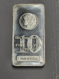 10oz Silver Morgan Bar