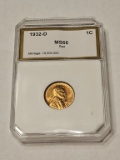 1932-D Penny PCI MS66 Red