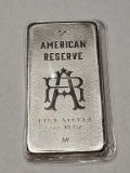 10oz American Reserve Silver Bar