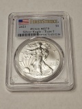 2021 American Silver Eagle First Strike PCGS MS70