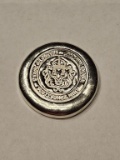 Scottsdale Mint 5oz Silver Button