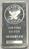 Sunshine Minting 10oz Silver Bar
