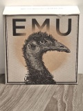 2023 Perth Mint 1oz Silver Coloured EMU Proof
