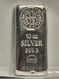 Nadir Metal Refinery 10oz Silver Bar