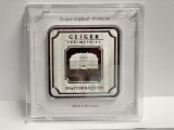 Geiger 100 Gram Silver Bar in Case