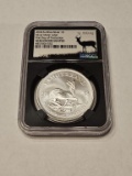 2018 Krugerrand Silver 1oz NGC GEM UNC