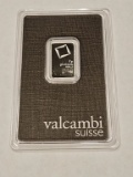 Valcambi Suisse 5 Gram Platinum Bar
