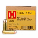 40rds Hornady Custom 454 Casull 300gr XTP MAG