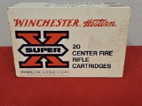 20rds Winchester Western Super-X 458 Win Mag 500gr