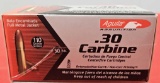 200rds Aguila 30 Carbine 110gr FMJ