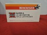 20rds Winchester Super-X 458 Win Mag 500gr Full