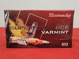 40rds Hornady 22-250Rem 50gr V-Max
