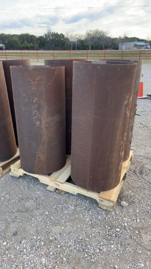 Lot of 4 BBQ Barrels