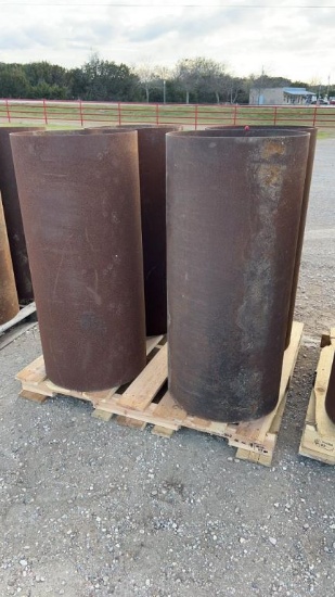 Lot of 4 BBQ Barrels