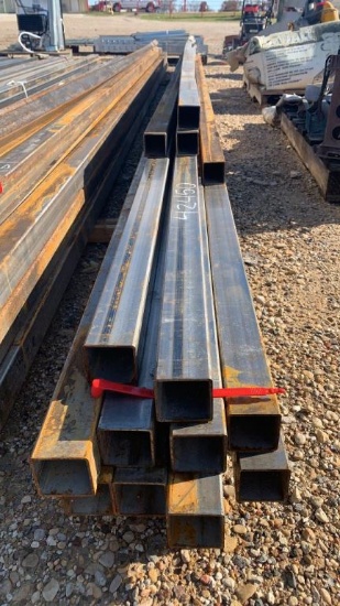 Lot of 14 - 12ga 2"x2" Square Tubing