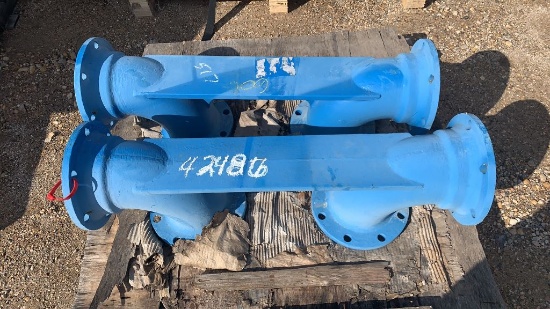 Lot of 2 Flanges