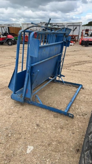 Calf Squeeze Chute Table