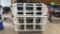 Pallet Lot of 6 Plastic Shelving Units