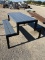 Iron Picnic Table