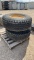 Lot of 2 Super Single Tires for 18 Wheeler