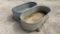 Lot of 3 Metal Troughs