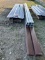 Unassembled Metal Peak Frame Awning