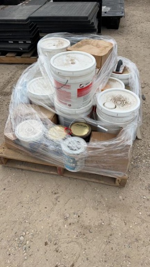 Pallet Lot Paint and Adhesive, Tile