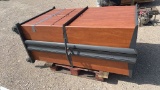 Wood Rolling Cabinet