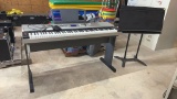 Yamaha YPG-535 Keyboard and Manhasset Stand