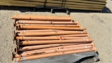 Pallet Lot of Stanchions