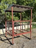 Covered Livestock Feeder