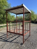 Covered Livestock Feeder