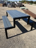 Iron Picnic Table