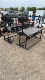 Lot of 4 Rolling Tables