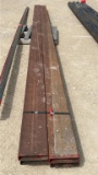 Lot of 4 - 8x2x20 Rectangle Tubing
