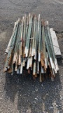 Pallet Lot of 125pcs of T-Posts