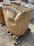 Lot of Rolls of Burlap