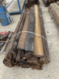 Bundle of 8’ Creosote Quarter Rounds