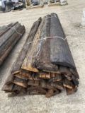 Bundle of 10’ Creosote Quarter Rounds