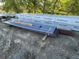 Unassembled Metal Peak Frame Awning