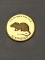 1984 Singapore 1/10oz Gold Mouse Coin