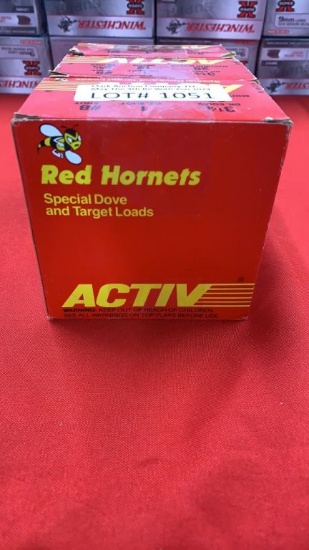 25rds Activ Red Hornets 12ga 8 Shot Shells
