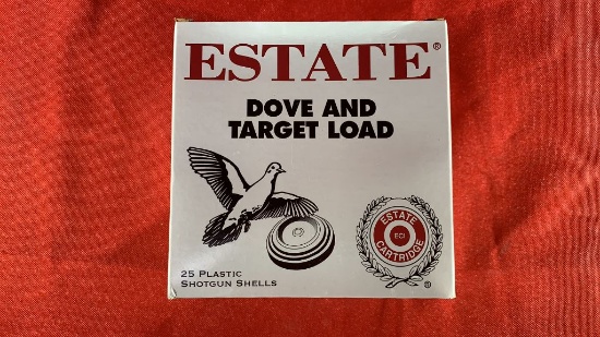 25rds Estate Dove & Target 12ga 7 1/2 Shot Shells