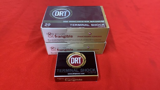 45rds DRT .300 Win Mag 200gr Frangible Terminal