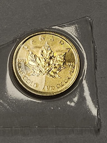 2023 Canadian 1/10oz Gold Maple Leaf