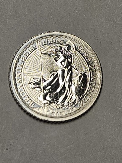 2018 Britannia 1/10oz Platinum Coin
