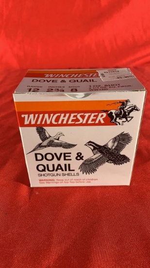 25rds Winchester Dove & Quail 12ga Shells